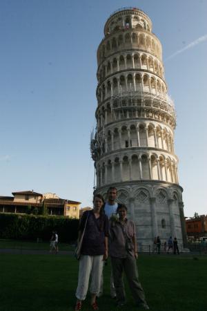 ... et Pise, sur la route.