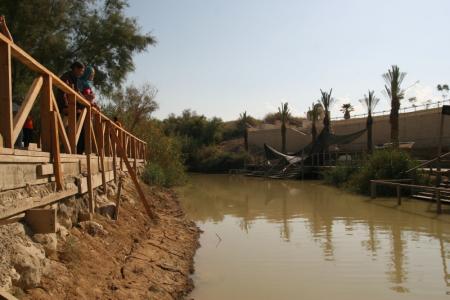 Jourdain, lieu du baptème du Christ, payez pour en