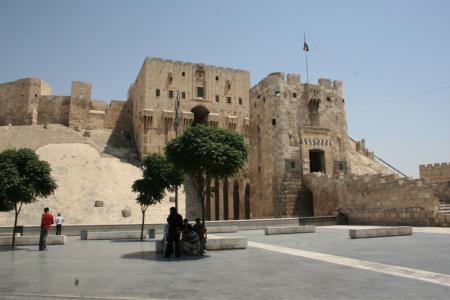 Syrie : citadelle d'Alep