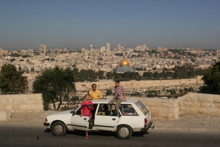 6 août, Jérusalem : vue du Mont des Olivier